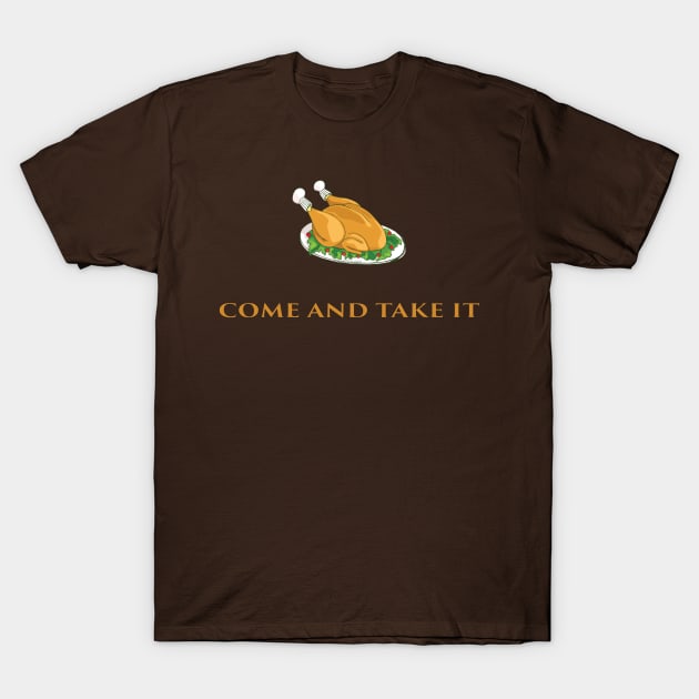 Molon Turkey T-Shirt by BlimpCo